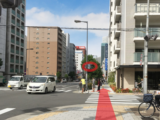 地下鉄「扇町」駅からのアクセス方法5